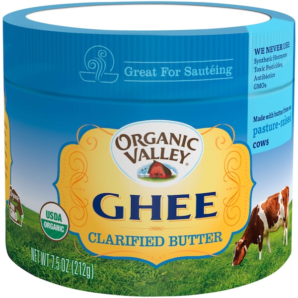 Organic And Non GMO Ghee Butter 7.5 oz., PK12